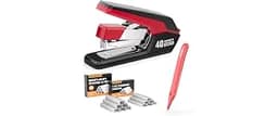 Marsrock Heavy Duty Stapler for Desk with 40-50 Sheet, 2000 Staples, Red | Teacher Stapler, Office & Classroom Staple...