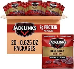 Jack Link's Beef Jerky Multipack - Original - 0.625 oz (20 Pack)