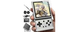 RG Rotate Retro Handheld Game Console, 3.5" Swivel Screen Android Portable Player, Unisoc T618 Chip 3GB+32GB, 2000mAh...