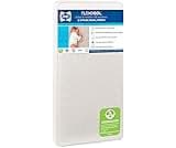 Sealy Baby Flex Cool 2 Stage Breathable Crib Mattress with Toddler Bed Fit, Waterproof & Airy Cotton Cover, 204 Premi...