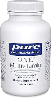 Pure Encapsulations O.N.E. Multivitamin - Once Daily Multivitamin with Antioxidant Complex Metafolin, CoQ10, and Lute...