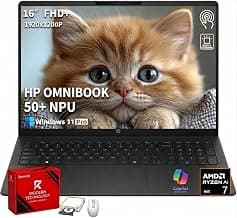 HP 2026 OmniBook 16inch Touchscreen Laptop 32GB DDR5 5600MT/s RAM 1TB SSD