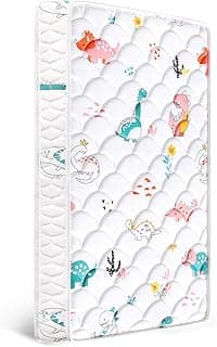 Premium 5" Crib Mattress and Toddler Mattress, Dual-Sided and Firm, Hypoallergenic Crib Mattress, Fits Standard Crib ...