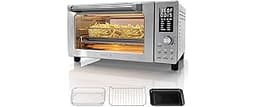 Nuwave Bravo Pro Convection Air Fryer Toaster Oven Combo, 2025 New and Improved, 10-in-1, 50°-450°F Temp Controls, Qu...