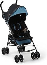 Ingenuity 3D Mini Convenience Stroller – Lightweight Stroller with Compact Fold, Multi-Position Recline, Canopy with ...