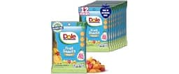 Dole Fruit Snacks, Tropical Flavors - Individually Wrapped Pouches - Classroom-Friendly, Top 9 Allergen Free, No Arti...