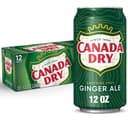 Canada Dry Ginger Ale Soda, 12 Oz Cans, 12 Count
