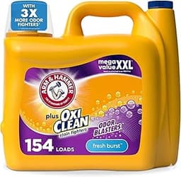 ARM & HAMMER Plus OxiClean with Odor Blasters Liquid Laundry Detergent