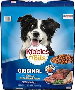 Kibbles 'n Bits Original Savory Beef & Chicken Flavor Dry Dog Food, 31 Pound Bag