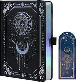 TIEFOSSI Line Journal Notebook for Women Men, 316 Pages,8.3x5.8 IN