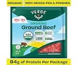 Verde Farms, Ground Beef 85% Lean/15% Fat, Organic, Grass-Fed, 1 lb