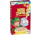 Lucky Charms Gluten Free Cereal with Marshmallows, Family Size, 18.6 oz | Classic Marshmallow Shapes, Family Size, 19...