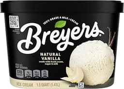 Breyers, Ice Cream Vanilla, 48 Fl Oz