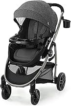 Graco Redmond Modes Pramette Stroller, 3-in-1 Convertible: Car Seat Carrier, Infant Pramette to Toddler Stroller with...