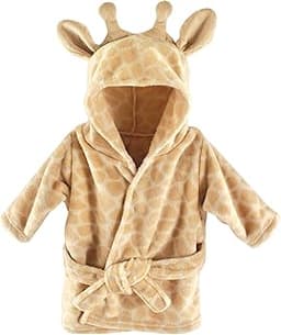Hudson Baby Unisex Baby Plush Animal Face Bathrobe