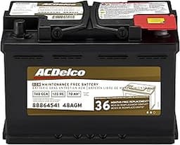 ACDelco Gold 48AGM (88864541) 36 Month Warranty AGM BCI Group 48 Battery