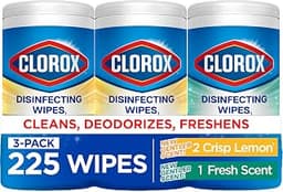 Clorox Disinfecting Wipes Variety Pack Bleach Free 75 Count 3 Pack