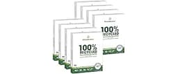 PrintWorks 100% Recycled Printer Paper 8.5" x 11" White - 20 lb Copy & Multipurpose Computer Paper - 8 Packs, 3200 Sh...