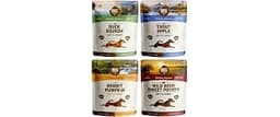 Smart Cookie Healthy Soft Dog Treats Variety Pack - Rabbit, Trout, Wild Boar & Duck - Grain Free Limited Ingredient T...