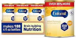 Enfamil Infant Formula, Milk-Based Baby Formula, 29.4 Oz, 4 CT