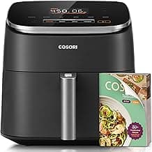 Cosori 9-in-1 TurboBlaze Air Fryer 6 Qt, Premium Ceramic Coating, 90°–450°F, Precise Heating for Even Results, Air Fr...