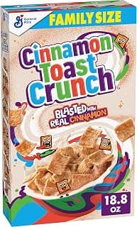 Cinnamon Toast Crunch Breakfast Cereal, Family Size, 18.8 oz