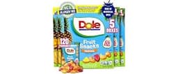 Dole Fruit Snacks, Tropical Flavors - Individually Wrapped Pouches - Classroom-Friendly, Top 9 Allergen Free, No Arti...