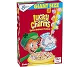 Lucky Charms Gluten Free Cereal with Marshmallows, Giant Size, 26.1 oz | Classic Marshmallow Shapes, Giant Size, 19g ...