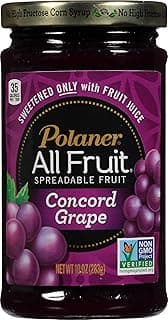 Polaner All Fruit Spreadable Fruit, Grape, 10 Ounce