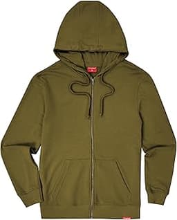 Kingsted Zip Up Hoodie for Men – Super Soft Lightweight Sweatshirt – Premium Terry Fabric – Classic Everyday Comfort Fit