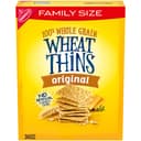 Wheat Thins Original Snacks, Whole Grain Wheat Crackers, Snack Crackers, Family Size, 14 oz