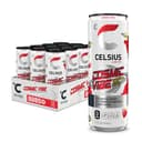 CELSIUS COSMIC VIBE Sparkling Fruit Punch, Sugar Free Energy Drink, 12 Fl Oz (Pack of 12)