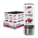 CELSIUS Sparkling Wild Berry, Sugar Free Energy Drink, 12 Fl Oz (Pack of 12)