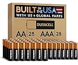 Duracell Coppertop AA + AAA Batteries, 56 Count (Pack of 1), Re-closable Pack for Easy Access and Organized Storage, ...