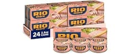 Rio Mare Premium Yellowfin Tuna in Olive Oil, 2.8 Ounce Can, Pack of 24 | All Natural, Non-GMO, Gluten Free, 100% Tra...