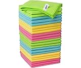 MR.SIGA Microfiber Cleaning Cloth, Pack of 24, Size:12.6" x 12.6"