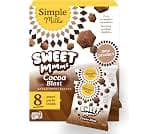Simple Mills Sweet Mmms Baked Snack Packs, Cocoa Blast, 1pk, 8ct, 0.7oz | Bite-Sized Gluten Free Snacks, Dusted with ...