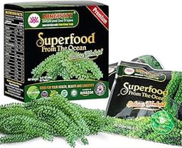 LONGEVITY Dehydrated Sea Grapes, 1.4 oz of (Pack of 2), Umibudo Green Caviar, Lato Seaweed | Enhance Health, Boosting...