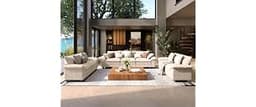 SUNSHINE VALLEY 3-Piece Modular Sectional Cloud Couch and Loveseat Sofa Set | Modern 7-Seater Sofa Set, Beige, Wider ...